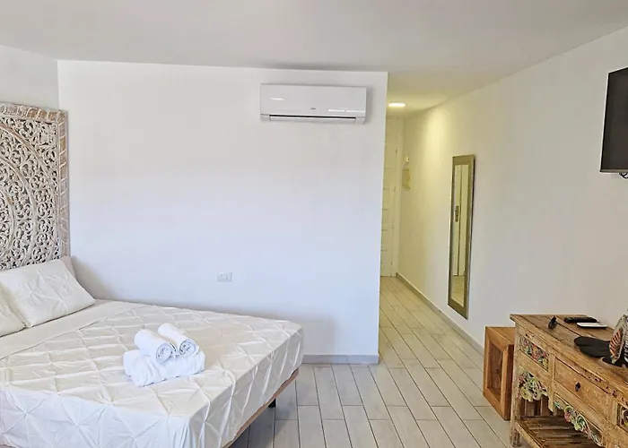 公寓 Parque Santiago Ii - Air Conditioning - Ocean View - 350mt From The 美洲海滩