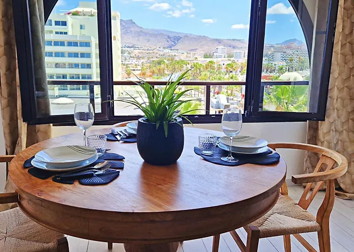 Parque Santiago Ii - Air Conditioning - Ocean View - 350mt From The Appartamento Playa de las Americas (Tenerife)